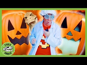 Dinosaurs & Halloween Science Experiments! | T-Rex Ranch Dinosaur Videos