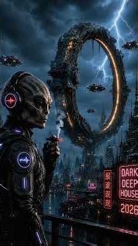 Alien Portal Frequency 👽⚡ | Dark Deep House #remix #musicatechno #music #trippytechno #technomix