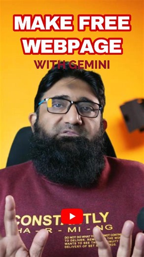 20K views · 509 reactions | The Secret to Building Professional Websites for Free: Google Gemini Tutorial Learn how to create a professional website without coding using Google Gemini! A step-by-step guide to building responsive sites for free with AI. #NoCode #WebDesign #AI #GoogleGemini #ArtificialIntelligence #TechTips #WebsiteBuilder #FreeWebsite #CodingForBeginners #GeminiAI #WebDevelopment #AIWebDesign | Graphlor Academy | Facebook