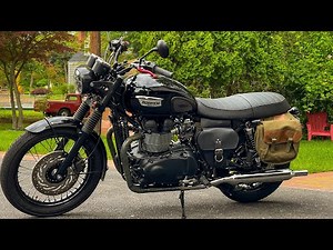 How to do Oil Change properly for a Motorcycle by yourself - Triumph T100 Bonneville Oil Change