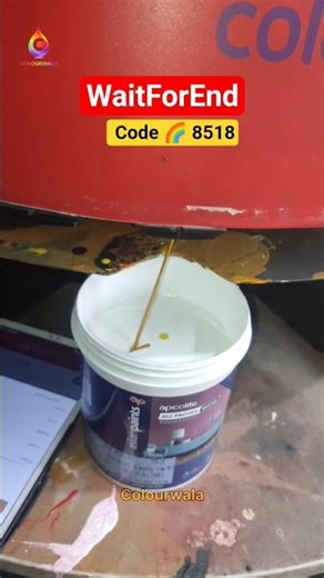 Golden Colour🌈🟡||Colour Mixing ✨🔥 ||#shorts #asianpaints #viral #youtubeshorts