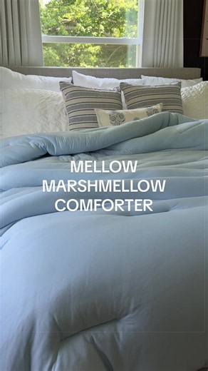 Mellow Sleep Marshmellow Comforter — Double-Stuffed Cozy Bedding