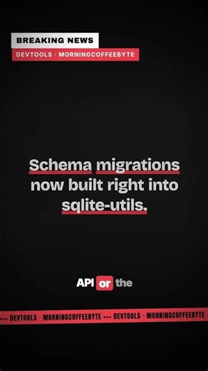 sqlite-utils 4.0, now with database schema migrations #Shorts