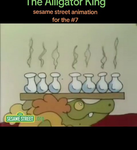 The Alligator King: Classic Sesame Street Animated Gem