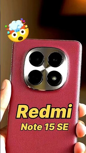 Redmi Note 15 SE 🔥 The Most Dangerous Budget Phone of 2026? Full Unboxing & First Look 😱 #shorts