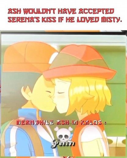Who is ash true love?❤️||ash x serena||#shorts #short #shortsfeed #youtubeshorts #ytfeeds #anime