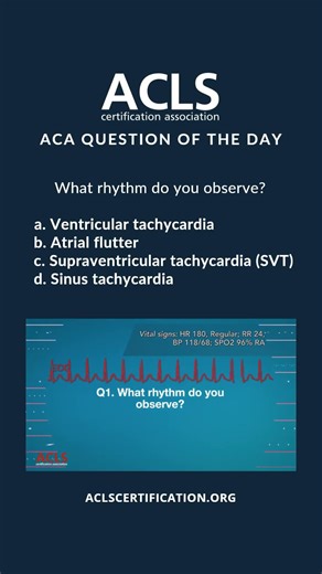 What’s this ECG Rhythm? | ACLS Megacode Challenge #shorts