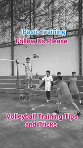 Basic Training in volleyball #trendingreels #followers #volleyballlessons #volleyball #StarsEverywhere #volleyballlovers #volleyballgirls | Volleyball Training tips and tricks