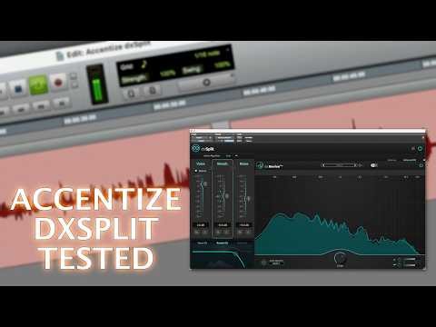 Accentize dxSplit Dialogue Stem Separation Plugin - Tested