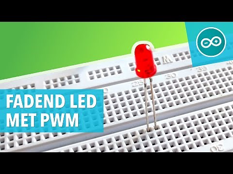 🇳🇱 FADENDE LED OP BREADBOARD MET PWM - Arduino les #3