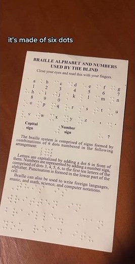 How do blind people write?