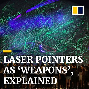 Laser pointers are not prohibited in Hong Kong, but have been described as "offensive weapons" by police. | South China Morning Post