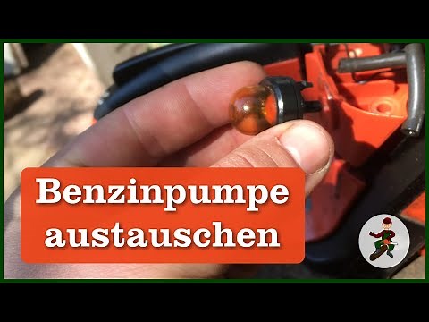 Replacing the fuel pump on a chainsaw