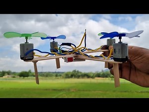 How to Make Drone at Home || Easy and fun tutorial 😀