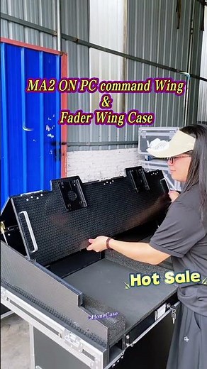 MA2 ON PC command Wing & Fader Wing Case#flightcase #case #rackcase #flycase #MA2onpc#MidasM32