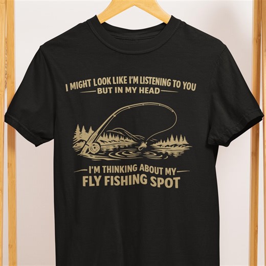 Fly Fishing T-shirt Funny Angler Gift Comfort Colors Tshirt - Etsy