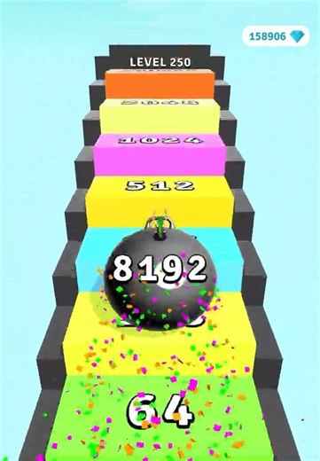 Yoga Ball Run Perfect Balance Escape #ballgameshub 😱🔥 #shorts