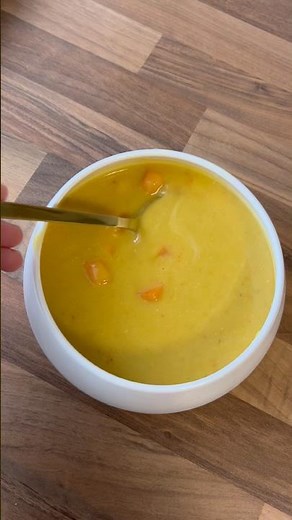 Quick easy lentils soup