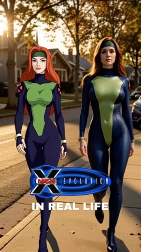 What If X-Men Evolution Were Real? | Cartoon vs Human 🤯 #xmen #marvel #shorts