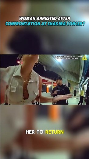 Shakira Concert Chaos: Woman Arrested for Blocking Stairwell