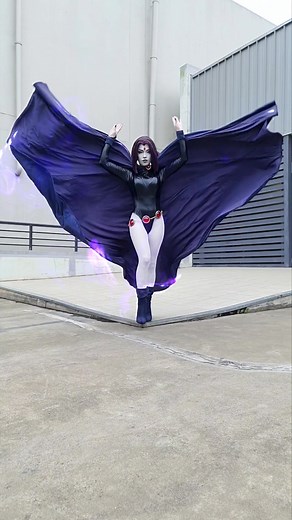 Raven Wings Cape Flip Cosplay