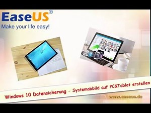 Tutorial: Windows 10 Datensicherung, Systemabbild kostenlos erstellen