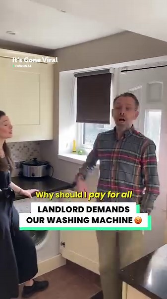 Karen landlord demands our washing machine