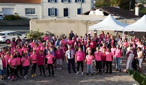 Soullans. Octobre rose : mobilisation réussie pour une première