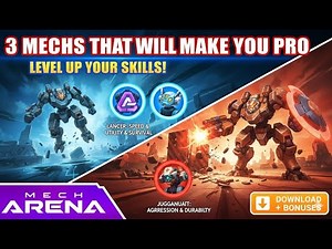 The 3 Mechs EVERY New Player Needs! 🤖 Mech Arena Beginner Guide