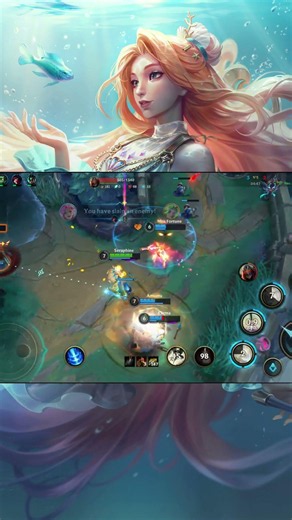 SERAPHINE BUFFED !! Ocean Song Seraphine Montage // #leagueoflegends #wildrift #seraphine