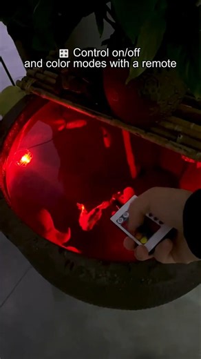 Light up your aquarium with vibrant USB LED colors! #diy #gardening #aquarium #fishing #home