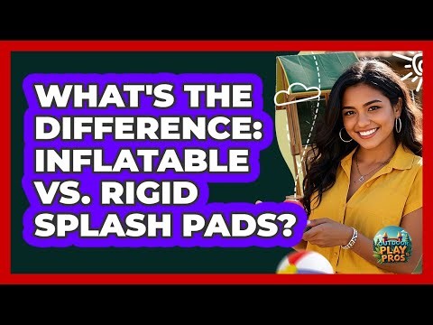 What's The Difference: Inflatable Vs. Rigid Splash Pads? - Outdoor Play Pros