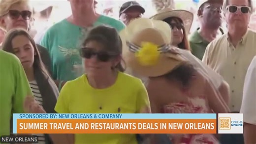 Summer Travel and Restaurants Deals in New Orleans