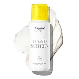 Supergoop! Handscreen SPF 40, 6.76 fl oz - Preventative, SPF Hand Cream For Dry Cracked Hands - Fast-Absorbing ingredients, Non-Greasy Formula - With Sea Buckthorn, Antioxidants & Natural Oils