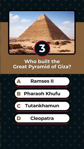 Fun Egypt Trivia quiz | Trivia Ultra #egypt #pyramid