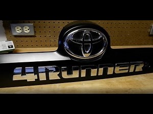 How to Replace 5th Generation 4runner Garnish or Handle Panel - 1080p/60