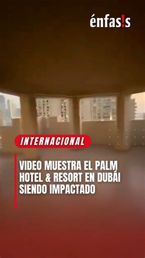 🚨 #ÚLTIMAHORA || El régimen iraní cruza la línea roja. Ataque directo a civiles y turistas en lujoso hotel Fairmont The Palm en Dubái ubicado en Dubái, Emiratos Árabes Unidos, lo que generó alarma en plena escalada bélica en Oriente Medio. #iran #DUBAI #Internacional | Noticias énfasis