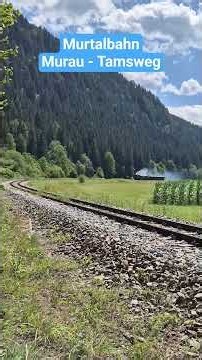 Dampfzug auf der Murtalbahn #trainspotting #steamtrain #eisenbahnromantik #bahnfahren