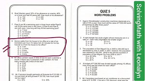 Alonzo walks from his house to his office at a rate of six kilometers per hour. If it takes him 20 minutes for his trip, how far is it from his house to his office? a. 1 km b. 1.5 kms c. 2 kms d. 2.5 kms e. 3 kms | Free Reviewers with Leonalyn