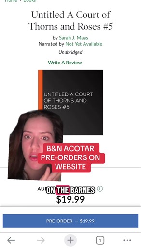 3 BOOKS?!??! 😭 . . #fyp #acotarseries #sarahjmaas #callherdaddy #elriel