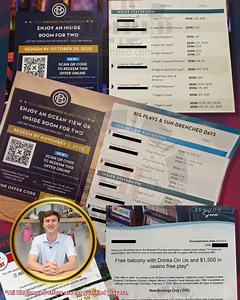 Your cruise offers don’t have to stay with one brand. 😲🎰 Use your current offers to pre-qualify for new comps like these 3–7 night Royal Caribbean escapes aboard ships like Wonder, Freedom, Navigator, and more. Sail to bucket-list stops like Cozumel, Costa Maya, Belize City, and Grand Turk. Onboard, ride the tallest slides at sea, unwind, indulge in delicious eats, and enjoy complimentary drinks while you play. 🤩🍸This expires February 10, so sign up free with URComped, upload your offers, an