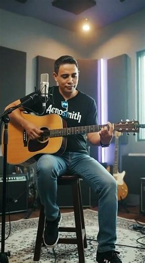 That Solo! 🎸 Amazing by Aerosmith (Acoustic Cover)