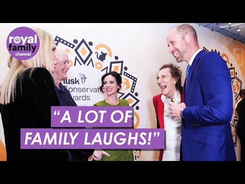 Heartwarming Moment Prince William tells John Cleese His kids "Love” Fawlty Towers