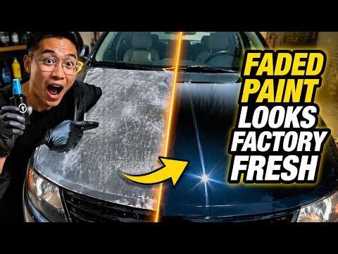 $3 Trick That Makes Faded Paint Look Brand New Again (Easy Fix!)
