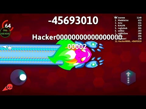 snake io mod menu gameplay #107 unlock 207 skins free wall hack god mode