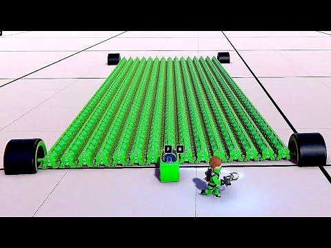 Build a car with 999,999,999,999,999 engines connected together