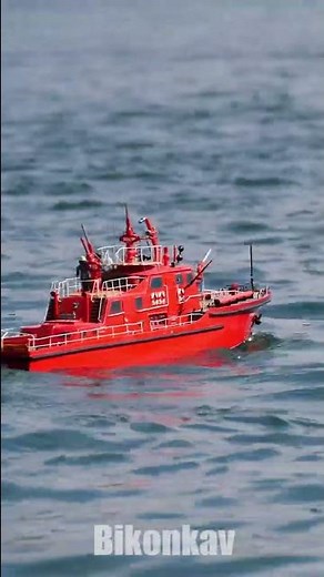 High detailed model fireboat " Düsseldorf " #shorts