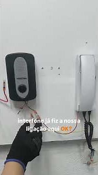 How to install an intercom in practice #electrical #residentialelectrical #electrician