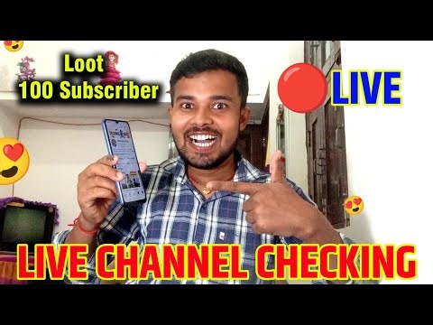 Free Channel Checking ✅ ! 🔴Live stream by Technical Ravi #live