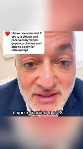 When can someone who is a green card holder through marriage apply for their United States citizenship? Super Lawyer Brad Bernstein has the answer! Brad Bernstein, is the host of Brad Show Live and the President of the Law Offices of Spar & Bernstein, P.C.🏢 Brad Bernstein has provided legal immigration help to 100,000 plus clients over four decades.📝 🔔 TO CONTACT BRAD AND SPAR & BERNSTEIN CALL 📱📞: 1-800-529-5465 (North America) 1-212-227-8933 (International) https://www.lawsb.com/ 🌎 Book a